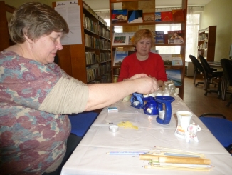 Žiobiškio bibliotekoje „Margučių raštai“