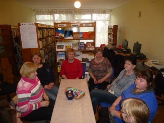 Žiobiškio bibliotekoje „Margučių raštai“