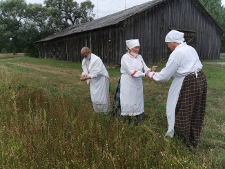 Linarūtė Arklio muziejuje 