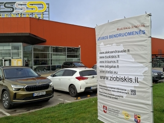 Lauko reklama skelbs apie krašto bendruomenes